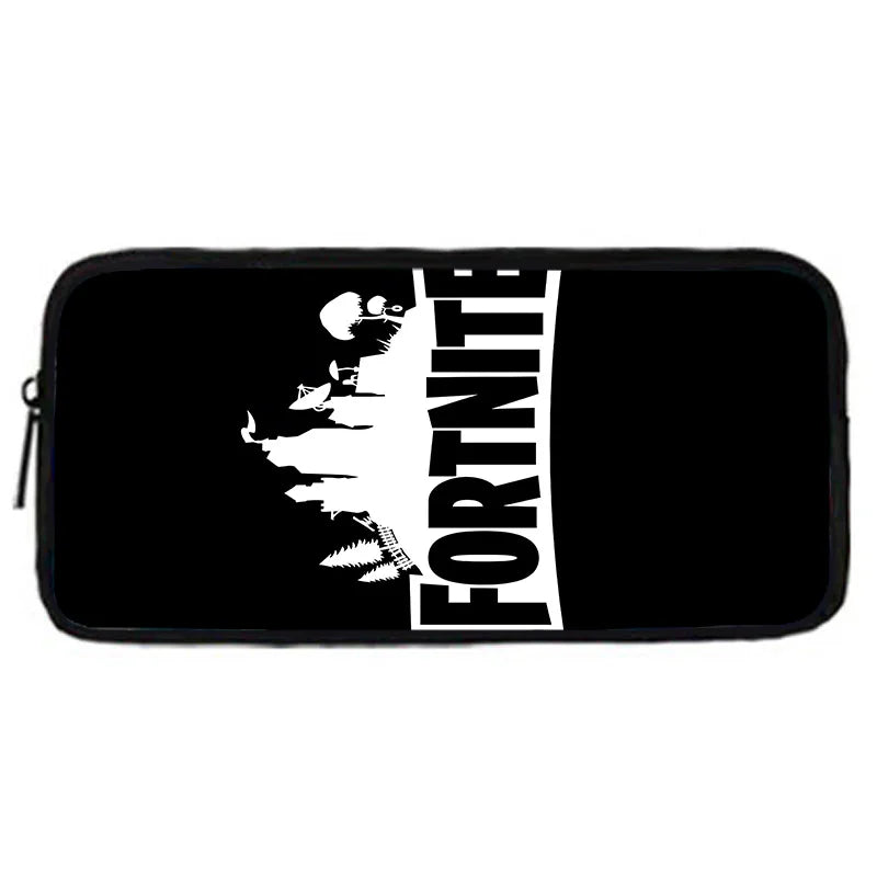 New Game FortniteS Child School Backpack With Shoulder Bag Pencil Bags School Bags for Boys Girls Best Gift