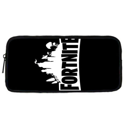 New Game FortniteS Child School Backpack With Shoulder Bag Pencil Bags School Bags for Boys Girls Best Gift