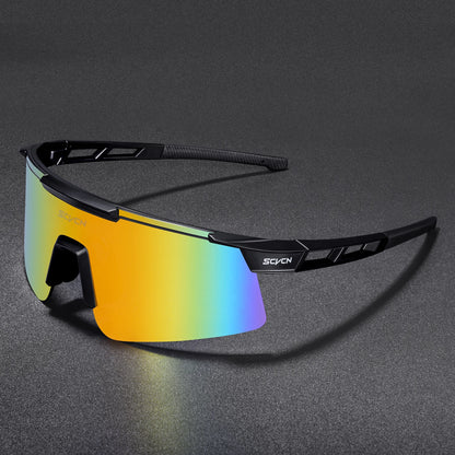 SCVCN UV400 Cycling Glasses Men Women MTB Road Bike Sunglasses Outdoor Hiking Drive Running Sunglasses Fashion Sports Glasses