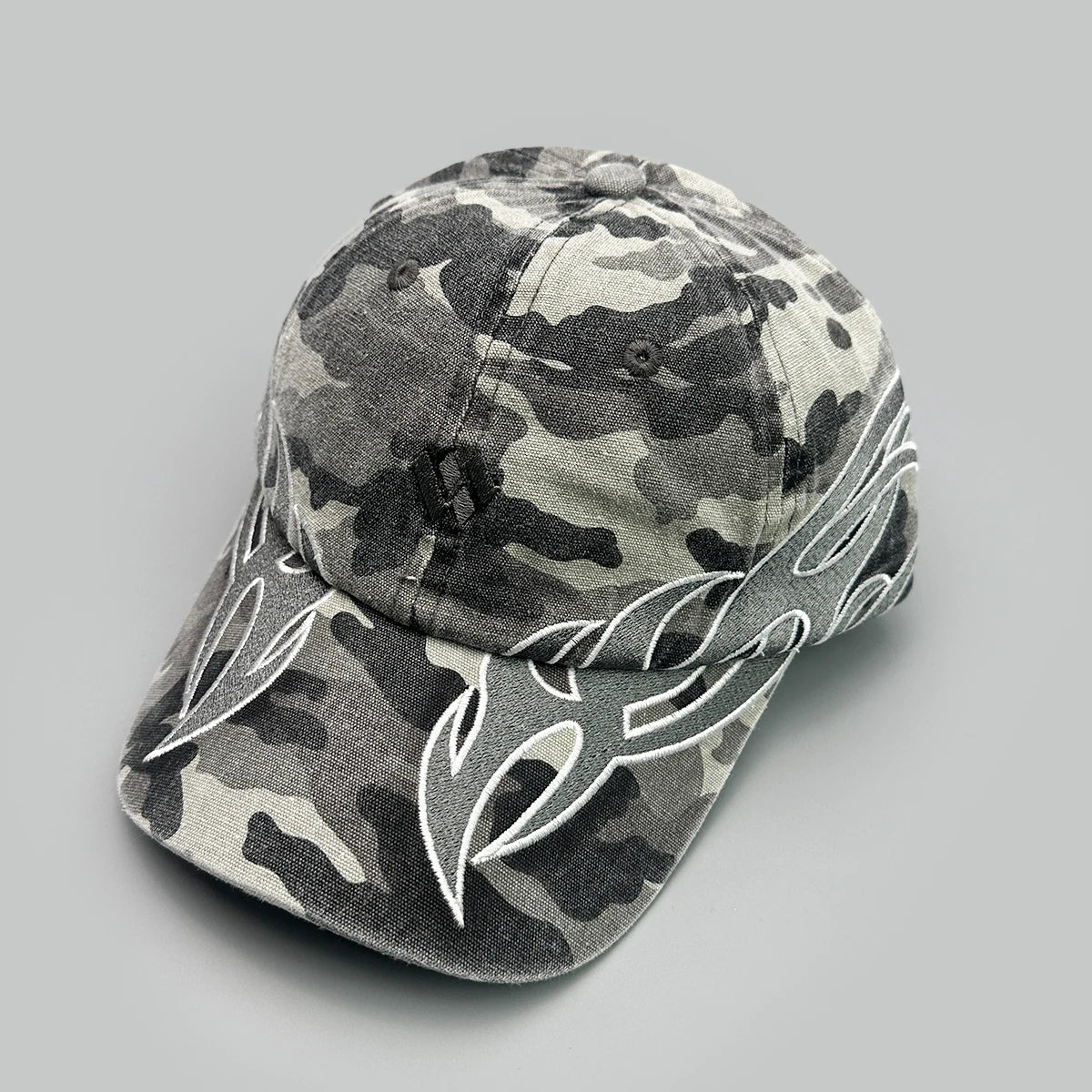 Niche Hip Hop Letter Flame Flag Baseball Hats New Unisex Sunshade Personal Versatile Color Block Fashion Retro ins Peaked Caps