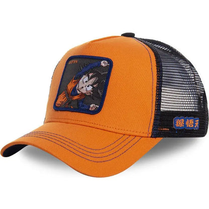 Dragon Ball Z Caps Goku Baseball Cap Summer Sun Hat Parent-child Cartoon Anime Outdoor Sports Sun Visor Birthday Present Apparel