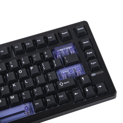 EPOMAKER HE80 75% Layout QWERTY US Tastiera meccanica magnetica cablata Hot-Swap Creamy Gasket con effetto Hall, DKS SOCD per PC/Mac