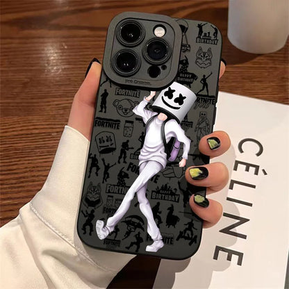 Hot Game F-Fortnites Phone Case for IPhone 17e 17 16e 16 15 14 13 12 11 Air Pro Max X XR XSMax 8 7 Plus Soft Silicone Back Cover
