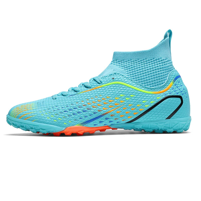 Men Football Boots Professional Turf Futsal Match Grass Unisex Outdoor Training Soccer Shoes Soccer Cleats Non-slip Breathable