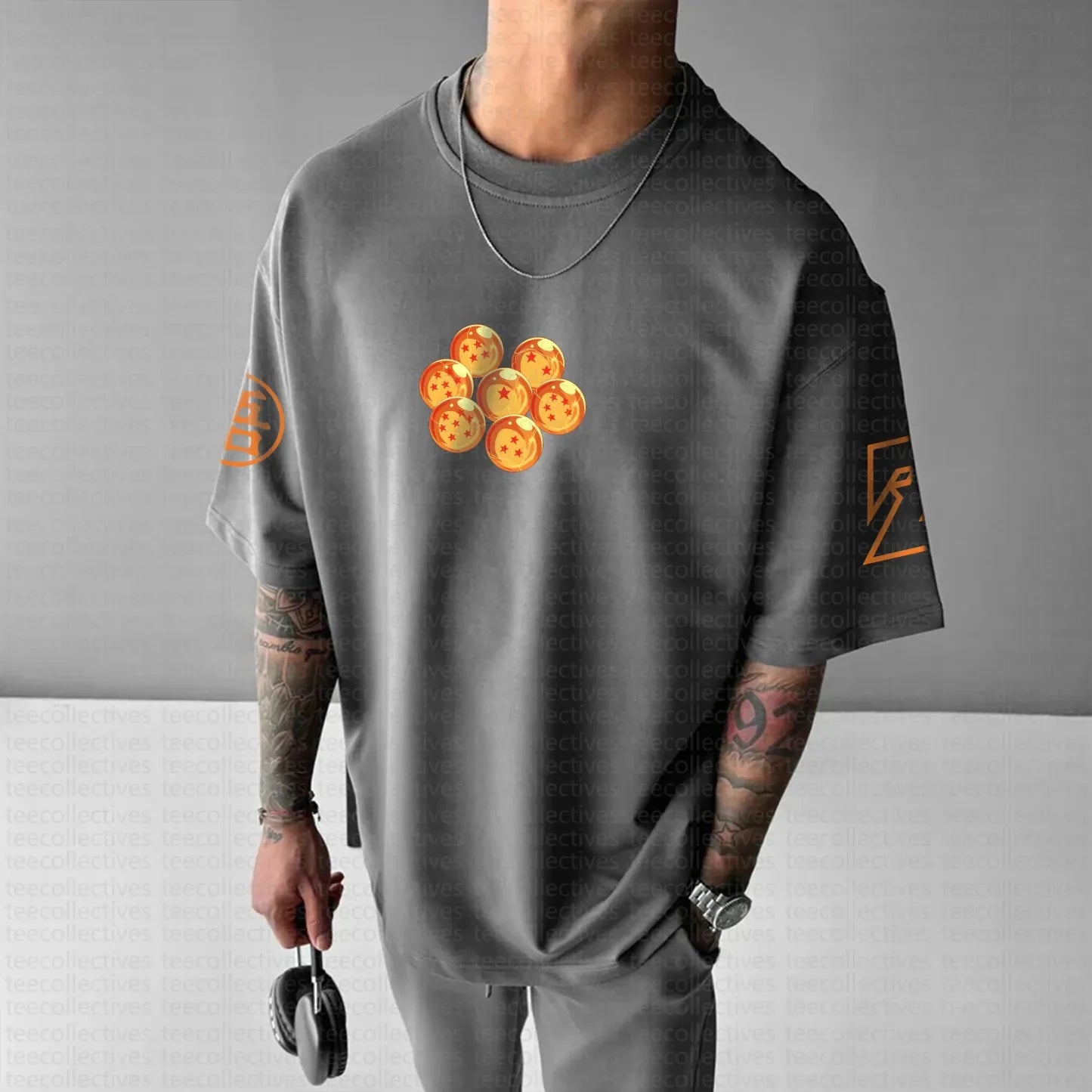 Son Goku Dragon Ball Anime 2025 Summer T-shirt Men Harajuku Oversized Retro Street Women Casual Loose Short-sleeved Unisex Tops