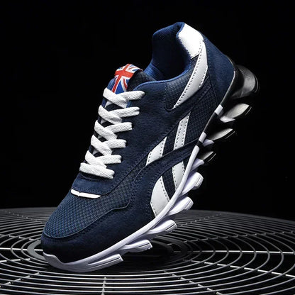 Brand trend size 46 47 48 men's wear-resistant cushioning thick-soled fitness sneakers, outdoor breathable running shoes for men