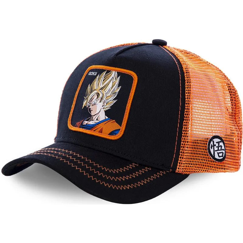 Dragon Ball Z Caps Goku Baseball Cap Summer Sun Hat Parent-child Cartoon Anime Outdoor Sports Sun Visor Birthday Present Apparel