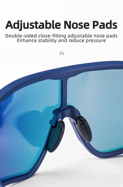 ROCKBROS Polarized Sunglasses, Sports Protection Glasses, Bicycle Eyewear, Outdoor Hiking, Camping, Golf, Cycling Goggles, UV400