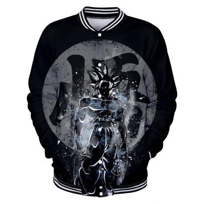 Uniforme de béisbol de estilo urbano de Dragon Ball para hombre, mujer y niños; disfraces de Son Goku para adultos; chaquetas; abrigos de primavera y otoño; cárdigans; sudaderas; regalo