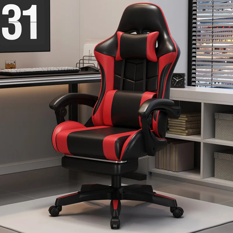 Sedia gaming Sponge per internet café ed esports, sedia da computer per internet café, poltrona da ufficio reclinabile per casa, comoda e girevole