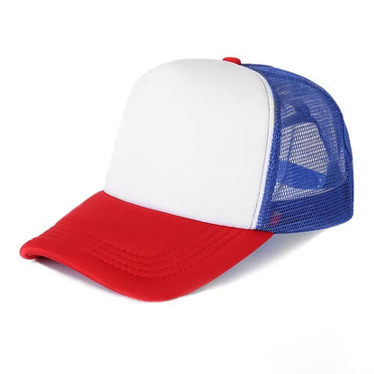 Customized Logo Mesh Baseball Caps Men Women 5 Panel Cheaper Trucker Hats Sports Team Snapback Caps Summer Sun Dad Hat Gorras