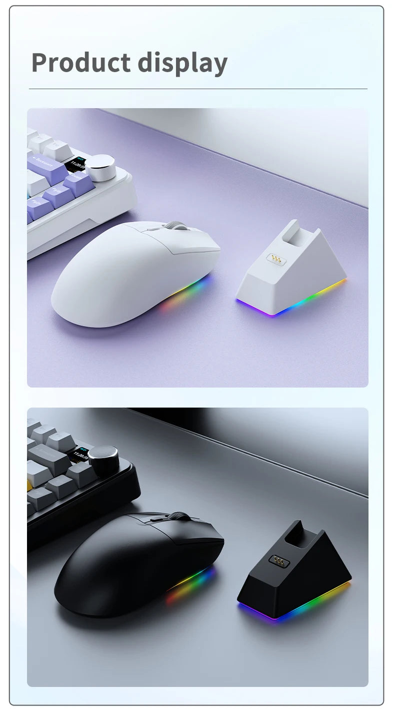 AJAZZ AJ139Pro/AJ139V2MC Kabellose Maus PMW3395/PAW3311-Chipsatz 12000-26000Dpi Professionelle Gaming-Maus