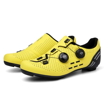 Pantofi de ciclism de înaltă calitate, SPD cu autoblocare pentru bărbați, pantofi sport de curse pentru bicicletă, pantofi de ciclism MTB de munte antiderapanți pentru femei, 36-47
