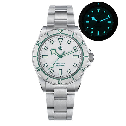 Watchdives WD1969 Pro Quartz Watches New Dial VH31 Sweep Seconds Movement 200m Waterproof Men Watches Luminous Luxury Watches