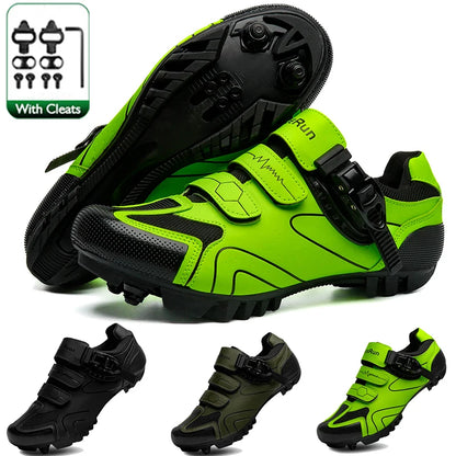 Neutral MTB Cycling Shoes, Compatible With Peloton Road Cycling Shoes, Men's Cycling Sports Shoes, Reflective Strip Design