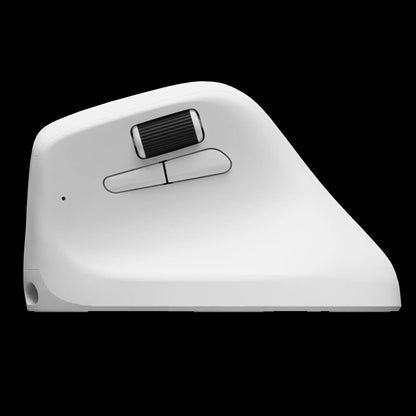 Keychron M5 trådløs ergonomisk optisk mus, 8K polling rate, 2.4GHz og Bluetooth, Type-C, 3950-sensor