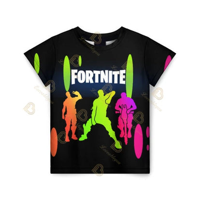 Tricou Fortnite pentru băieți, tricou de vară cu tematică anime și jocuri, tricou universal, tricou drăguț, tricou basic Battle Gamer, cu mânecă scurtă, pentru bărbați