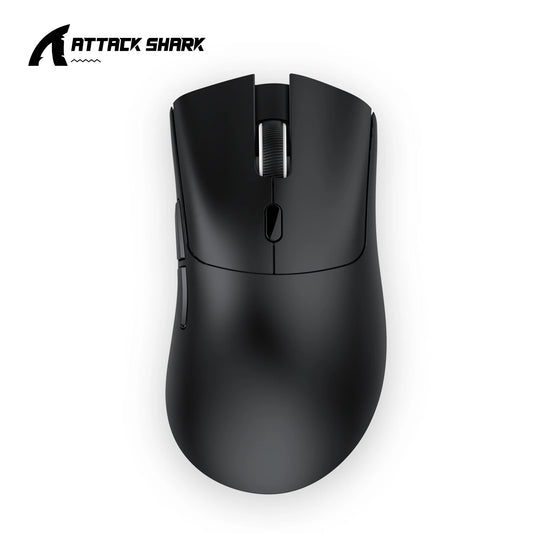 Attack Shark R1 Wireless Gaming Mouse 18000 DPI, Tri-Mode Bluetooth & 2.4GHz, PAW3311 Sensor, 1000Hz Polling Rate, Programmable RGB Gaming Mouse