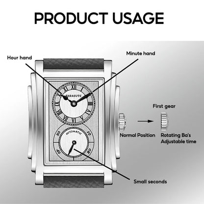 FARASUTE Luxury Fully Automatic Mechanical Men Watch Seagull Sports Sapphire Stainless Steel Doctor Wristwatch reloj hombre ﻿
