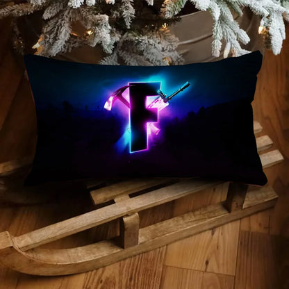 Game Fortnite Luxury Double-sided Printed Rectangle Pillowcase Bedside Pillowcase Sofa Cushion Cover Room Home Decoration