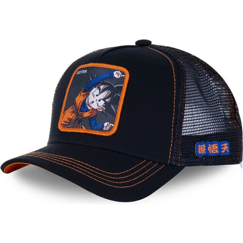 Dragon Ball Caps Cartoon Women Men Hats GOKU Super Saiyan Shenron GOTENKS VEGETA Cell BULMA Fashion Hip Hop Baseball Cap