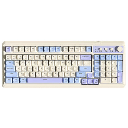 AULA S99 독거미 키보드 Membrane KeyboardWireless Bluetooth Wired Three Mode RGB Gamer Keyboards Office Typing Mute 99 Keys