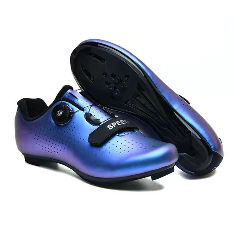 Unisexové MTB topánky Zapatillas Ciclismo MTB – pánske cyklistické bežecké topánky, pánske topánky s hrotmi na horské bicykle, dámske cyklistické topánky