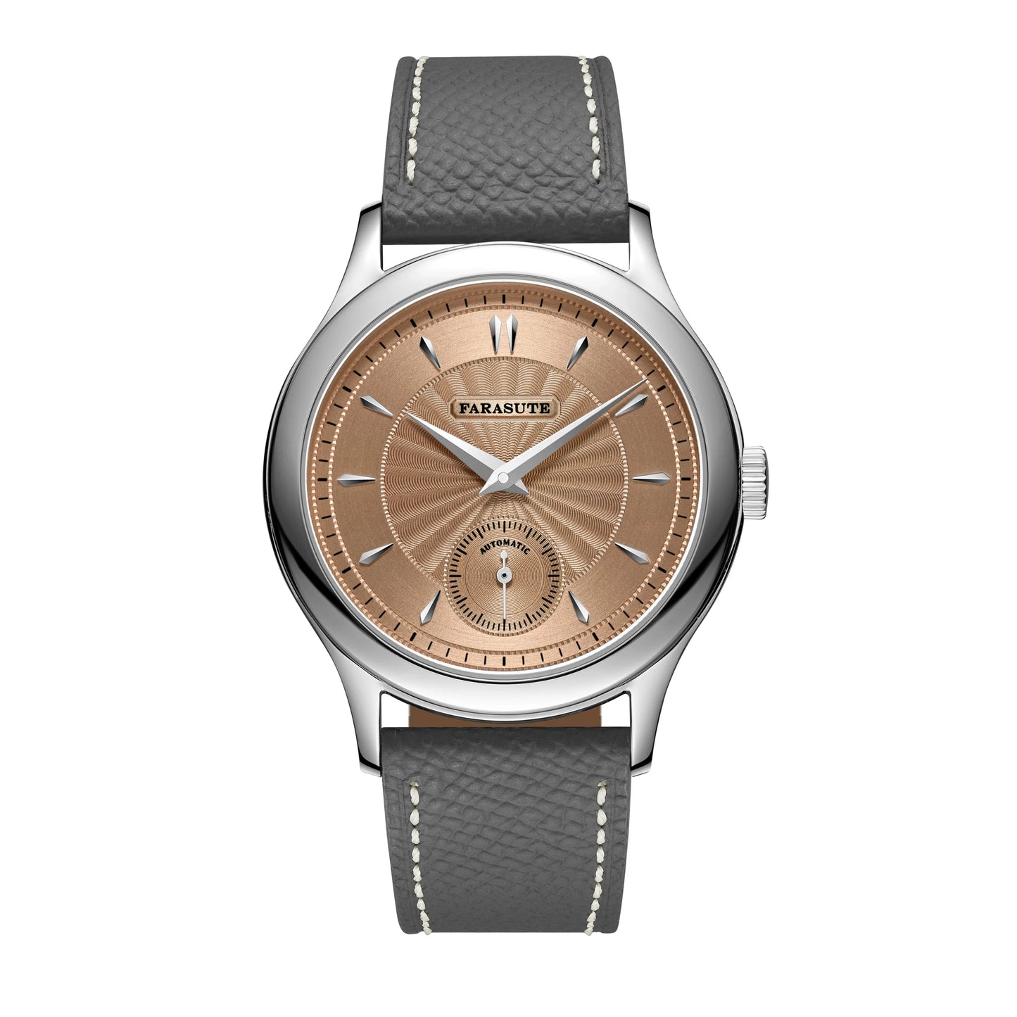 FARASUTE Luxury Mechanical Watch 316L Stainless Steel Case Hangzhou Customized Movement Small Second Hand Dial reloj hombre Gift