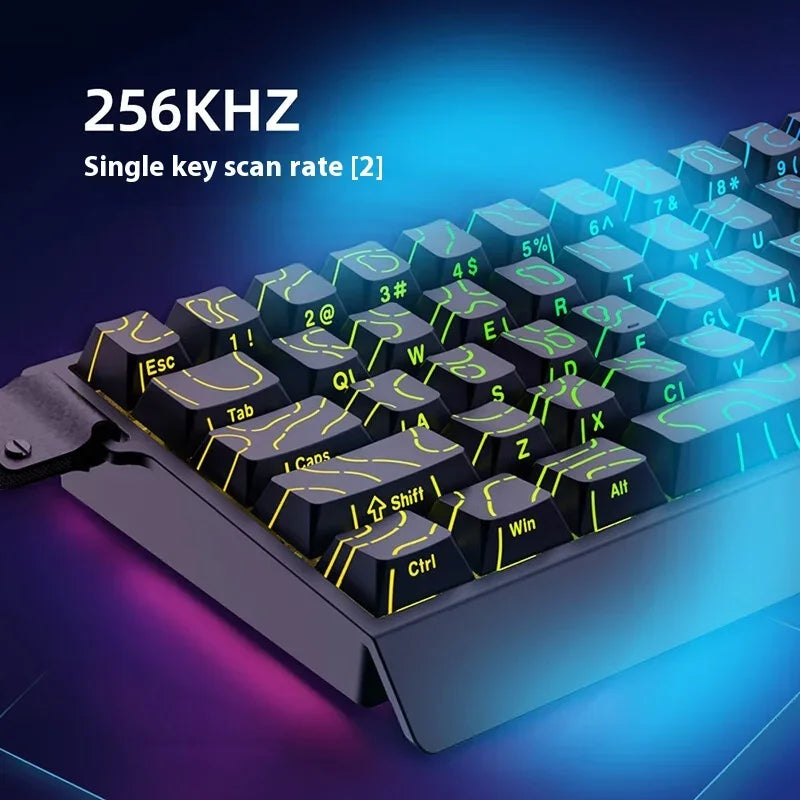 IROK Carotmas Mercury68 Magnetic Switch Mechanical Keyboards 8K 68 Keys RT0.004mm Low Delay Custom Wired Gaming Keyboard PC Gifts