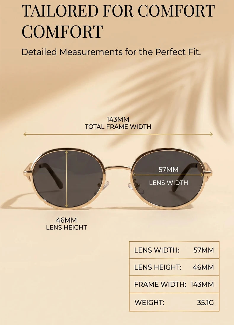 Metal Frame Round Punk Photochromic Sunglasses Women 2026 Luxury Brand Designer Steampunk Oval Sun Glasses Outdoor Eyewear Shade