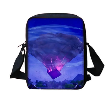 New Game FortniteS Child School Backpack With Shoulder Bag Pencil Bags School Bags for Boys Girls Best Gift