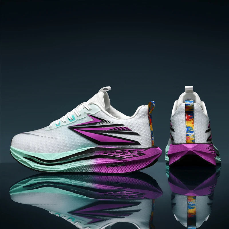 Men Casual Sport Shoes Air Cushion Running Shoes Breathable Marathon Running Sneakers Durable Outsole Trainer Tenis Walking Shoe