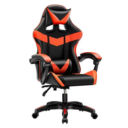 Chaise d'ordinateur chaise de jeu confortable longues heures assises appui-tête inclinable et Support lombaire pour meubles de bureau à domicile