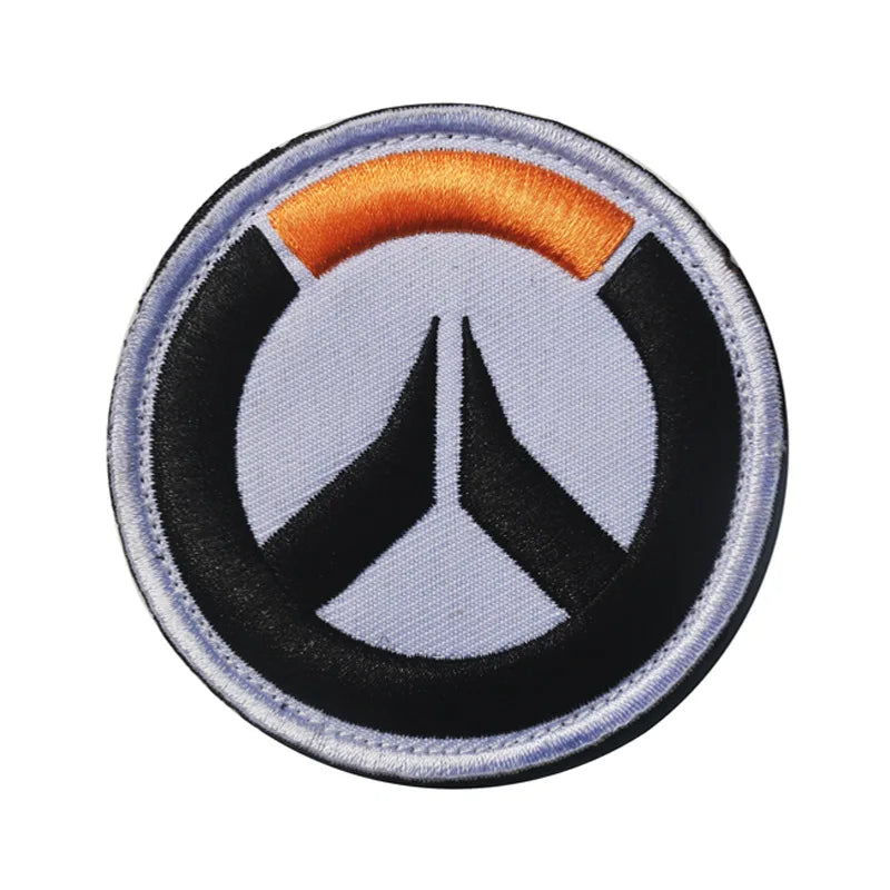 Overwatch D.Va Embroidered Magic Arm Patch Sticker Cosplay Backpack Clothing Decals Decoration Fan Merchandise Gifts