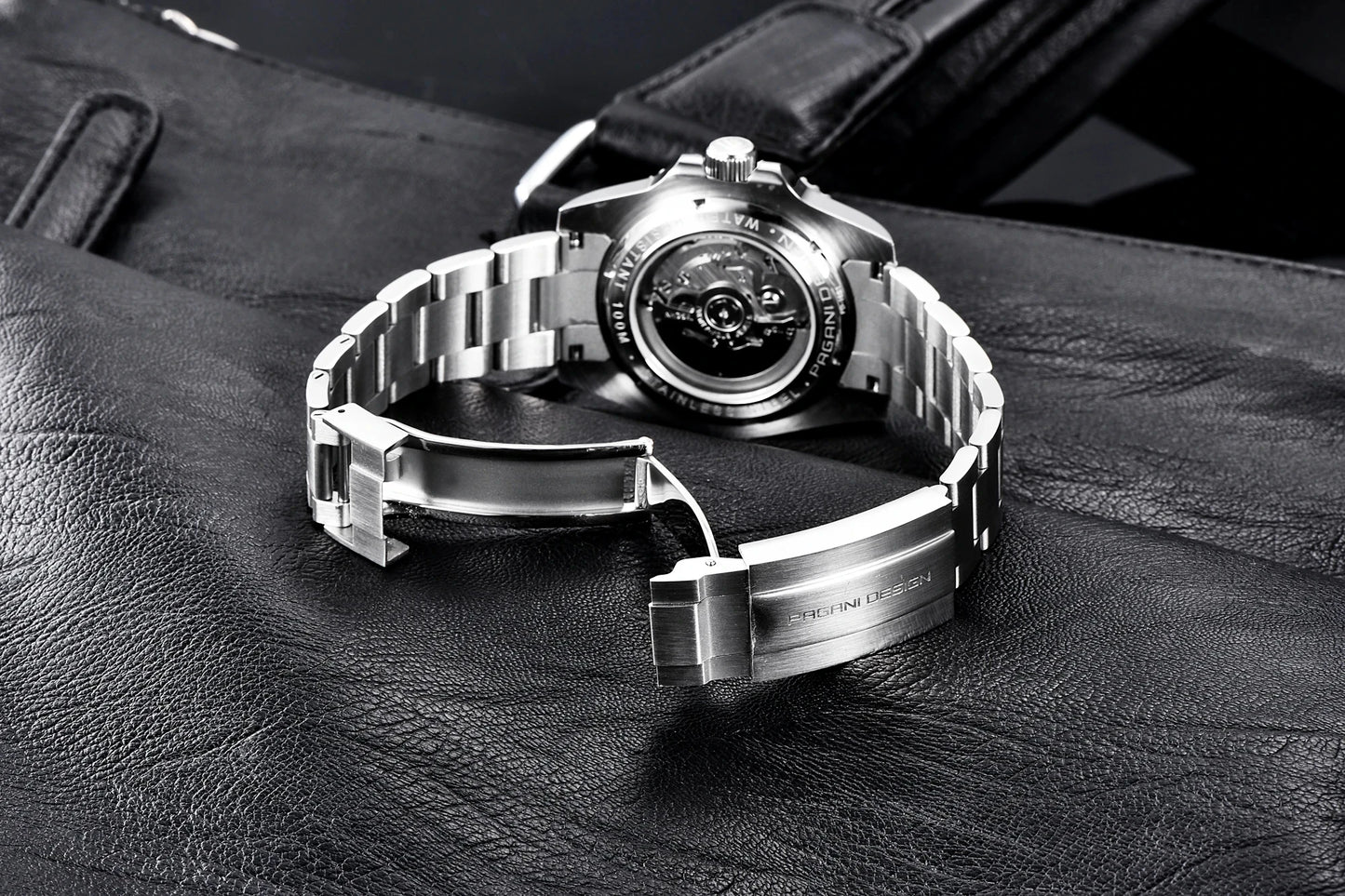 PAGANI DESIGN Fashion Men's Sports Automatic Mechanical Watch NH35 Stainless Steel Sapphire waterproof watch reloj hombre PD1661