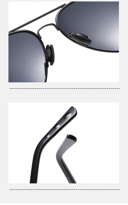 BARCUR Polarized Mens Sunglasses Pilot Sun Glasses for Men accessories Driving Fishing Hiking Eyewear Oculos Gafas De Sol