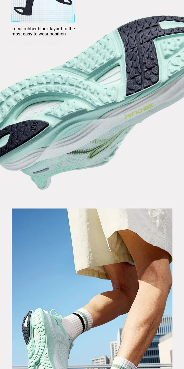 Scarpa da running da uomo 361 Degrees Fierce 5, nuova, traspirante, ammortizzante, confortevole, antiscivolo, resistente all’usura, sneaker da uomo 672522218