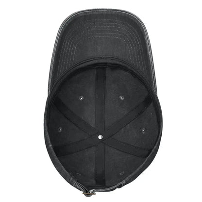 Geometric Dash App Fun Games Men Women Baseball Cap Geometry Dash Distressed Denim Washed Caps Hat Adjustable Fit Snapback Hat