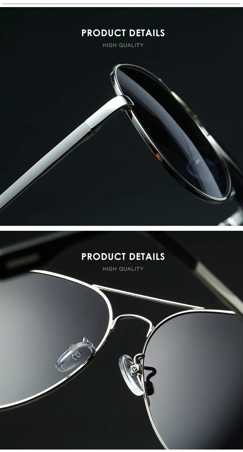 LIOUMO Top Quality Aviation Sunglasses Men Polarized Driving Glasses Women Fashion Pilot Goggles Anti-Glare lentes de sol hombre