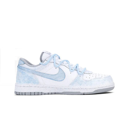 Individuell gestaltete Sneaker Nike Dunk „Fog Hidden Auspicious Clouds“ – Low-Top-Schuhe im High-Street-Retro-Stil mit chinesischer Tuschemalerei für Unisex