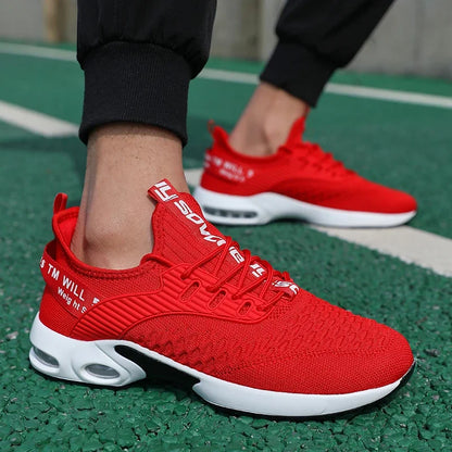 Sommer-Herrenschuhe aus Mesh, lässige Sportschuhe, Frühlings- und Sommerschuhe, leichte Tennis- und Walking-Schuhe, schwarze Sneaker, Verkaufsschlager 2025