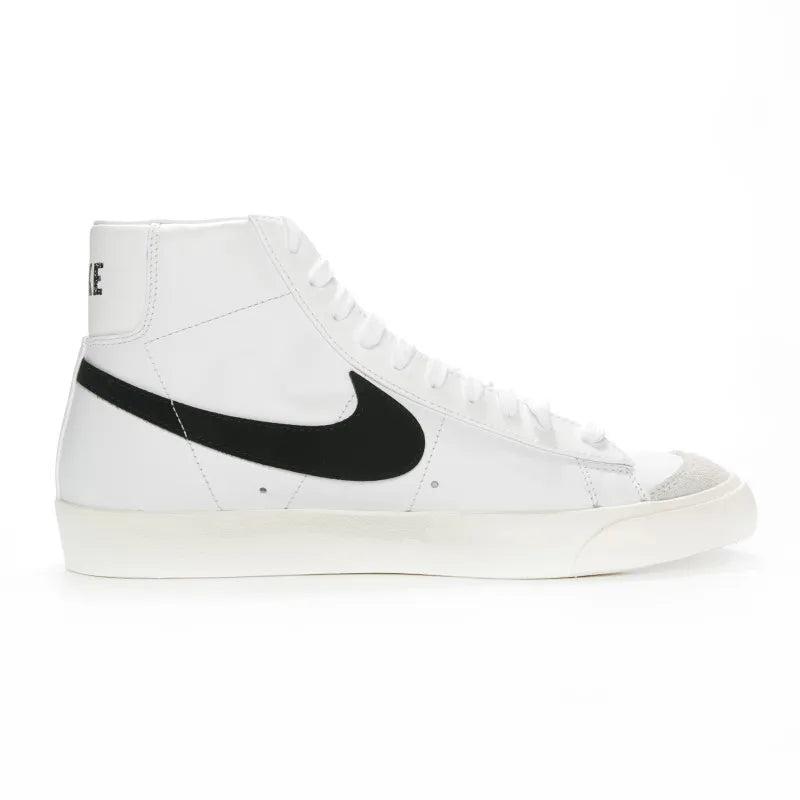 Nike Official Authentic BLAZER MID '77 Men's and Women's Casual Comfortable Sneakers BQ6806-100