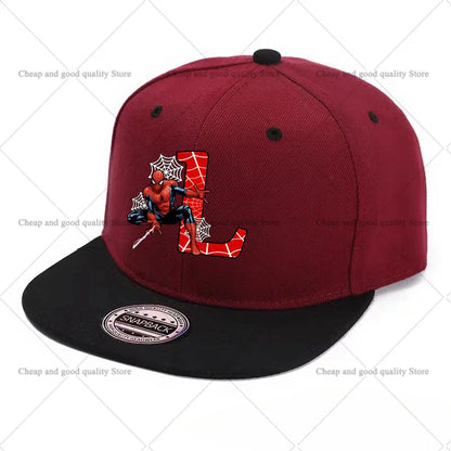 Spidermans Cap Women Men Plain Snapback Hat High Quality Adult Hip Hop Baseball Cap Men Women Outdoor Leisure Baseball Hat gift
