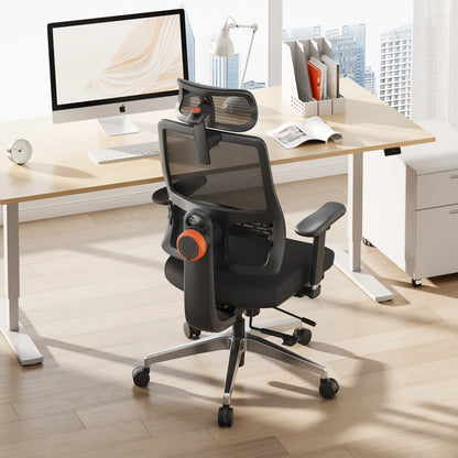 NEWTRAL MAGICH-BPRO Ergonomic Chair with Footrest,Auto-Following Backrest Headrest Office Chair,Adaptive Lower Back Support