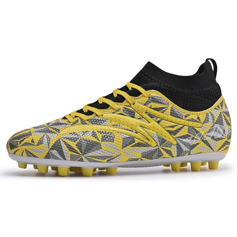 New Men Football Boots Breathable Sport Training Soccer Shoes Cleats Sport Outdoor TF Futsal Match Turf Grass Drop Shipping