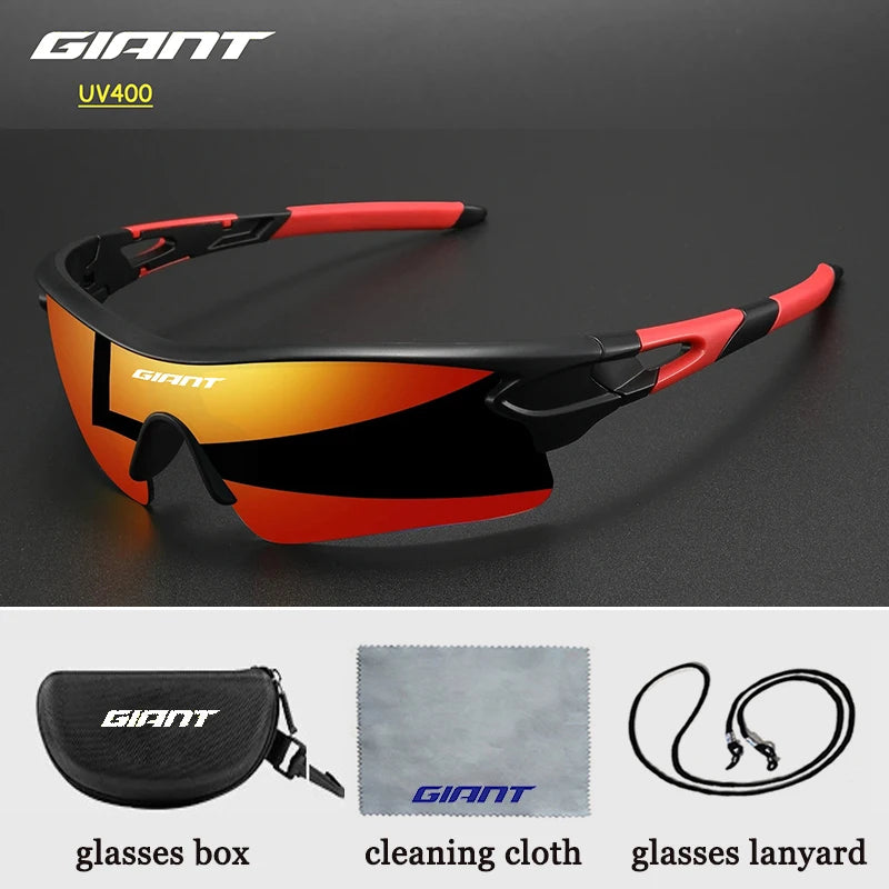 giant cycling Glasses UV400 Protection HD Lenses Lightweight Frame For Men Women Road Mountain Bike Riding climbing and fishing