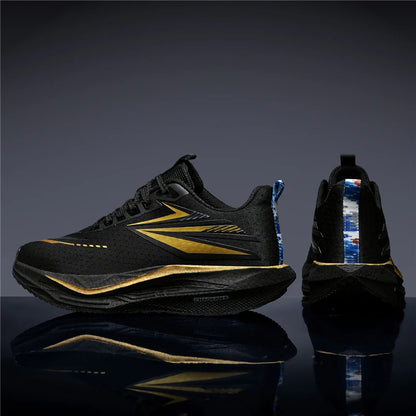 Men Casual Sport Shoes Air Cushion Running Shoes Breathable Marathon Running Sneakers Durable Outsole Trainer Tenis Walking Shoe