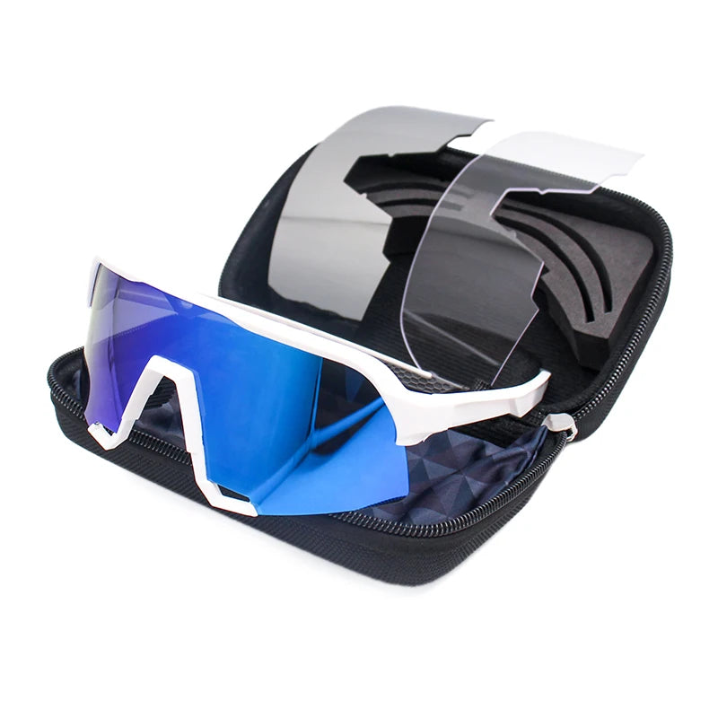 Peter Cycling Sunglasses S3 Outdoor Sports Glasses Men Women road Mountain Bicycle Glasses Riding Polarized Bike Eyewear Goggles