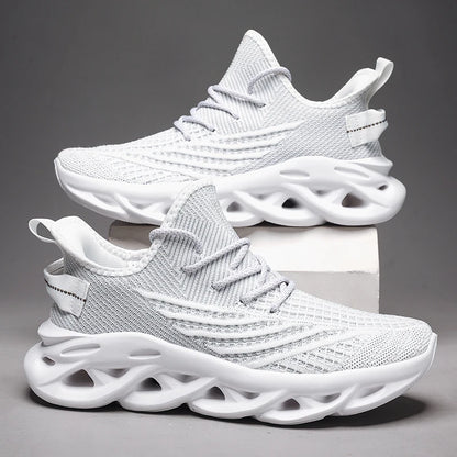 Sneakers da uomo comode e traspiranti in mesh, scarpe da tennis outdoor sportive per running, palestra e jogging, leggere e basse, scarpe da camminata da uomo