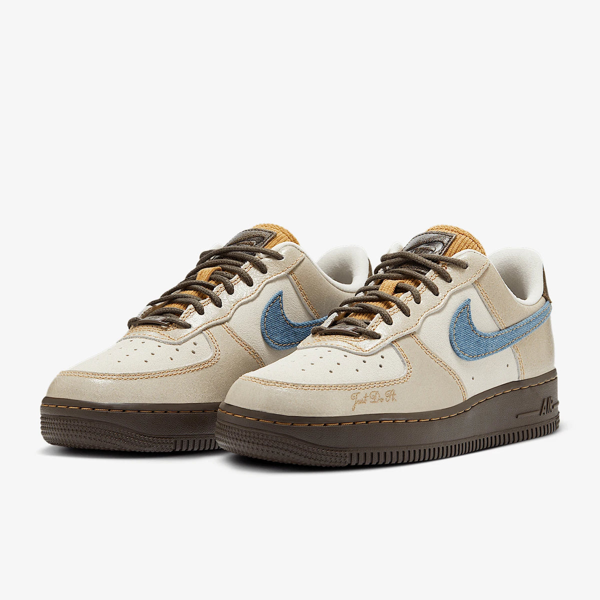 Dámske klasické tenisky Nike Air Force 1 s hrubou podrážkou a vysokou odolnosťou HQ3458-142